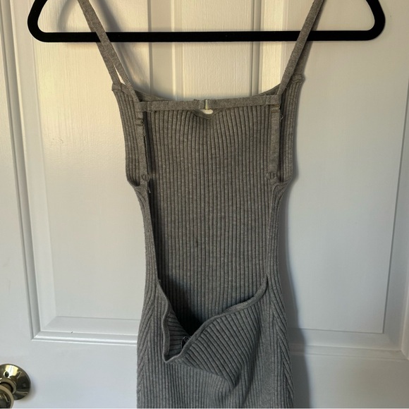 Backless Mini Sweater Dress - Picture 2 of 3